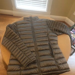 Puffy Barbour coat